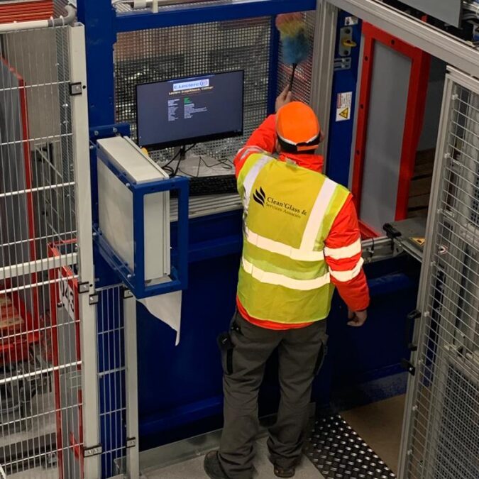 D&eacute;couvrez notre nettoyage industriel de l’entrep&ocirc;t E.Leclerc &agrave; Niederhergheim Riedisheim 2