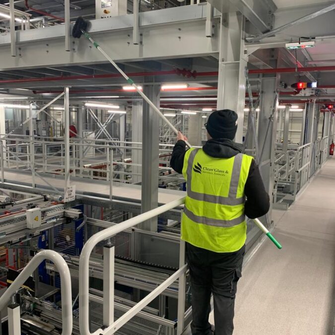 D&eacute;couvrez notre nettoyage industriel de l’entrep&ocirc;t E.Leclerc &agrave; Niederhergheim Mulhouse 3