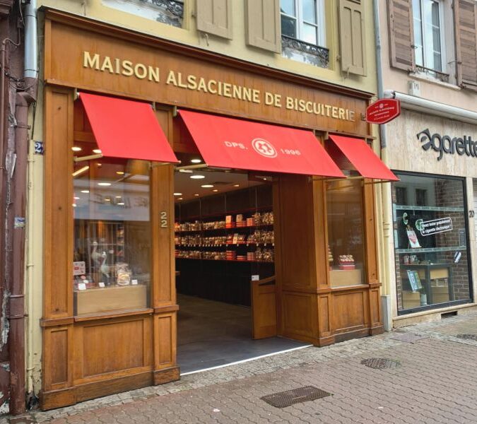 Nettoyage des stores pour La Maison Alsacienne de Biscuiterie Illzach